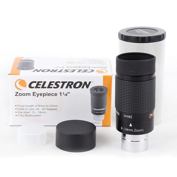 Окуляр Celestron Zoom 8-24 мм, c переменной кратностью